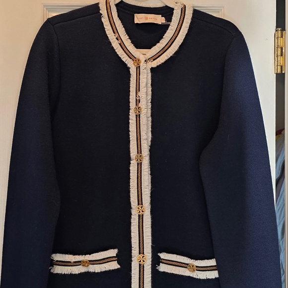 Tory Burch sweater coat - Picture 3 of 5